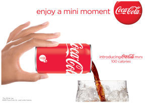 222ml Coke Mini Moment - courtesy of strategyonline.com